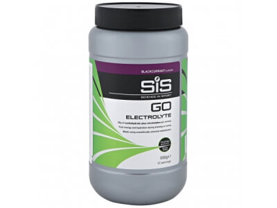 Напиток SiS углеводный с электролитами в порошке GO Electrolyte Powder вкус Черная Смородина 500г
