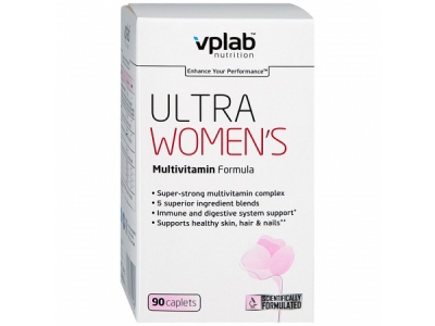 Витаминно-минеральный комплекс VpLab для женщин Ultra Women's Multivitamin Formula 90 каплет