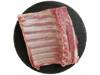Корейка на кости баранина Мясо есть! Халяль охлажденная в вакуумной упаковке 0.7-1 кг