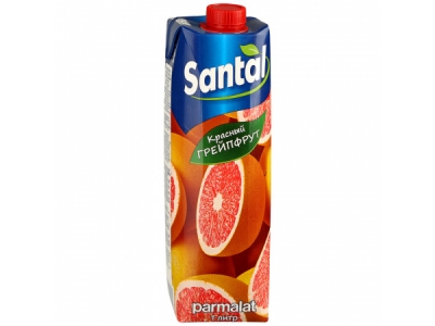 Напиток Santal красный грейпфрут 1л