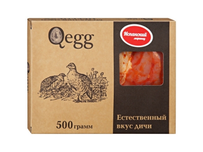 Мясо Перепелки Qegg для жаркого без кости Испанский 0,5кг