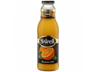 Сок Swell апельсиновый с мякотью 0,75л