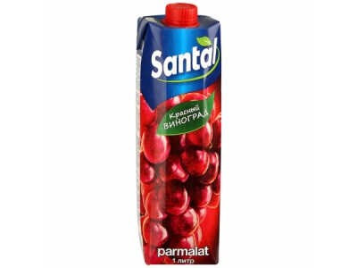 Напиток Santal красный виноград 1л