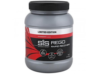 Напиток SiS восстановительный углеводно-белковый в порошке REGO Rapid Recovery вкус Клубника 1кг