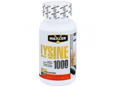 Добавка Maxler Lysine 1000 60 таблеток