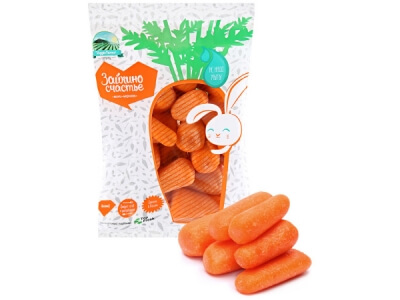 Морковь мини Veggie Farms Зайкино счастье 450г