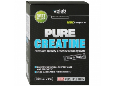Креатиновый комплекс Vplab Nutrition Pure Creatine Sticks 30шт*3,5 г