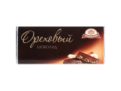 Шоколад Бабаевский темный Ореховый 60г