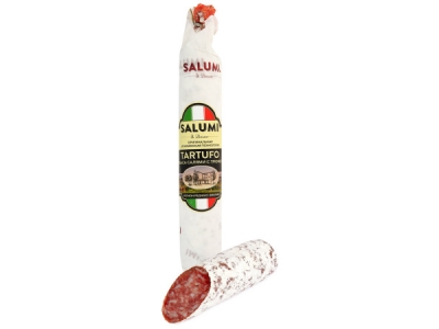 Колбаса Salumi di Bosco Салями с трюфелем полусухая сыровяленая 200г