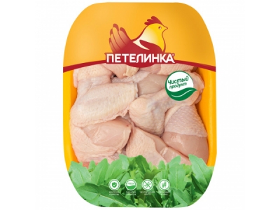 Шашлык из цыпленка-бройлера Петелинка охлажденный на подложке 0.6-1.5 кг
