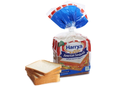 Хлеб Harry's American Sandwich Сандвичный пшеничный 470г