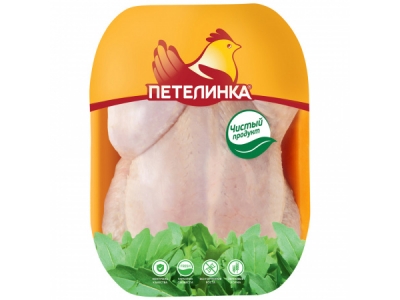 Тушка цыпленка-бройлера Петелинка охлажденная, 0,8-2,4кг