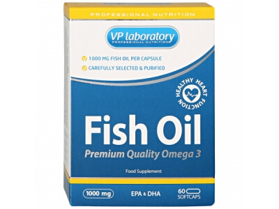 Рыбий жир VpLab Fish Oil 60 капсул