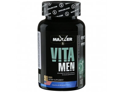 Витамины для мужчин Maxler VitaMen 90 таблеток