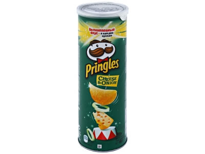Чипсы Pringles со вкусом сыра и лука 165г