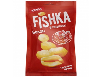 Арахис Fishka со вкусом бекона 90г