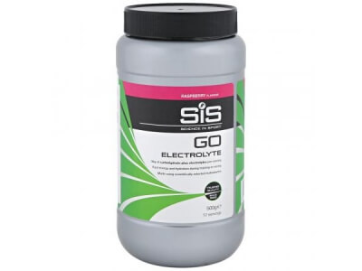 Напиток SiS углеводный с электролитами в порошке GO Electrolyte Powder вкус Малина 500г