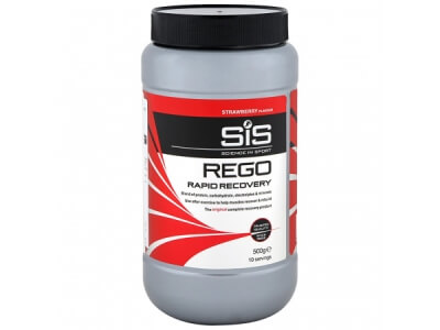 Напиток SiS восстановительный углеводно-белковый в порошке REGO Rapid Recovery вкус Клубника 500г