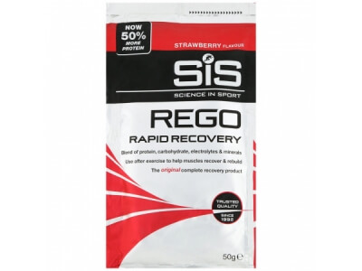 Напиток SiS восстановительный углеводно-белковый в порошке REGO Rapid Recovery вкус Клубника 50г