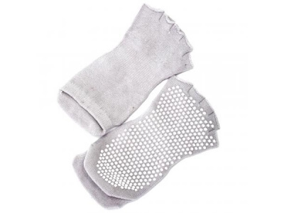 Носки Bradex противоскользящие для занятий йогой с открытыми пальцами