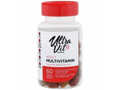 Витамины UltraVit Gummies Аделт Мультивитамин 60 таблеток