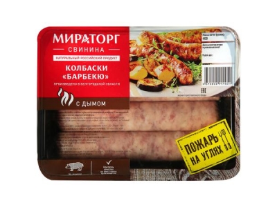 Колбаски Мираторг Барбекю свиные охлажденные, 400г
