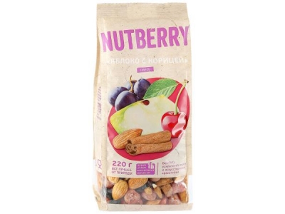 Смесь Nutberry Яблоко с корицей, 220г