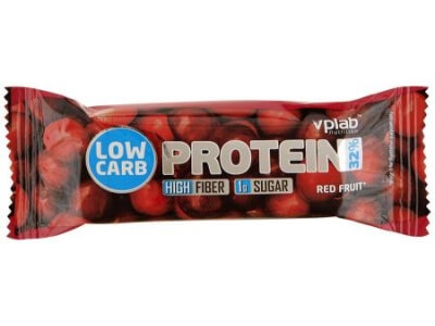 Батончик протеиновый Лоу Карб Протеин Бар красные ягоды 35г