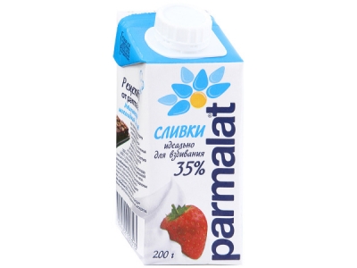 Сливки Parmalat для взбивания ультрапастеризованные 35% 200г
