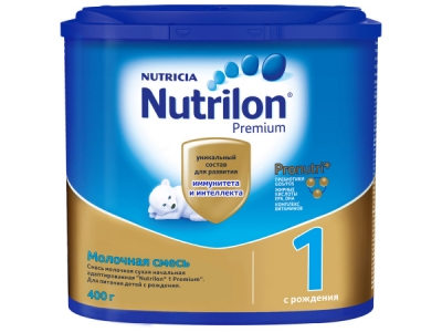 Молочная смесь Nutrilon Premium 1, 400г