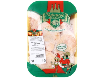 Бедро цыпленка Куриное царство замороженное 0.6-1.5 кг
