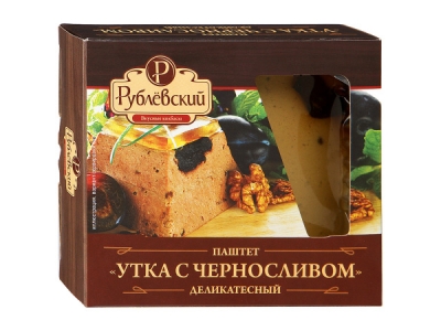 Паштет Рублевский Утка с черносливом деликатесный 200 г