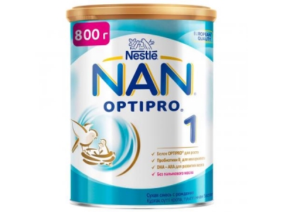 Сухая смесь Nestle Nan-1 Premium молочная с рождения, 800г