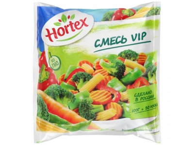 Смесь Hortex салат VIP замороженный 400г