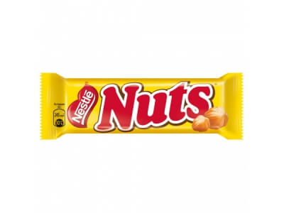 Батончик Nuts Цельный фундук, 50г