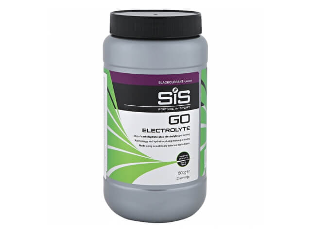 Напиток SiS углеводный с электролитами в порошке GO Electrolyte Powder вкус Черная Смородина 500г