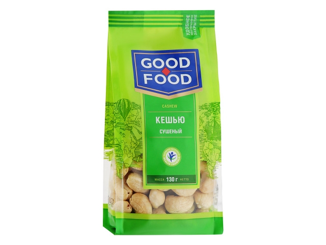 Кешью Good Food сушеный, 130г