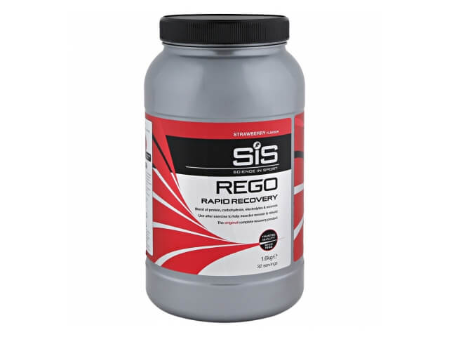 Напиток SiS восстановительный углеводно-белковый в порошке REGO Rapid Recovery вкус Клубника 1,6кг
