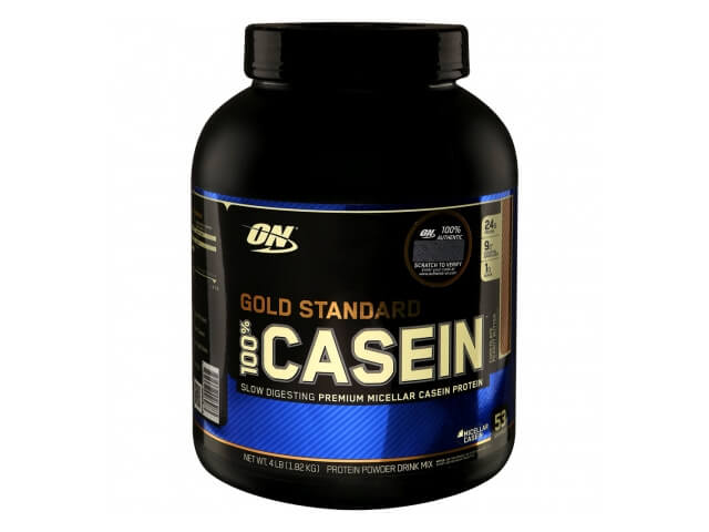 Протеин Optimum Nutrition Gold Standard 100% Casein шоколад-арахисовое масло 1,8кг