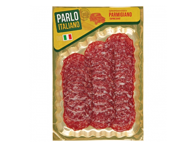 Колбаса Parlo Italiano Пармезано сырокопченая 90г