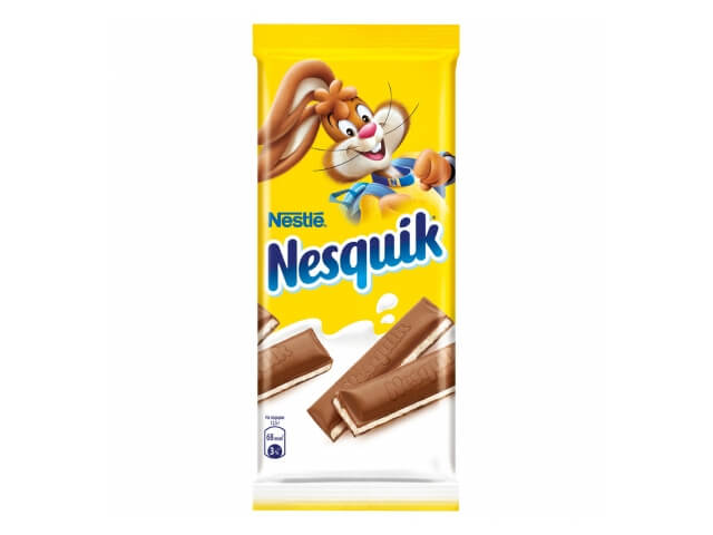 Шоколад Nesquik с молочной начинкой 100г