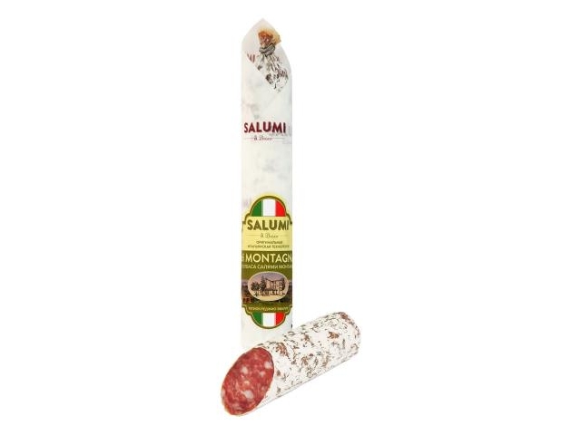 Колбаса Salumi di Bosco Салями Монтанья полусухая сыровяленая 200г