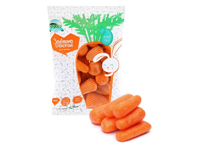 Морковь мини Veggie Farms Зайкино счастье 450г