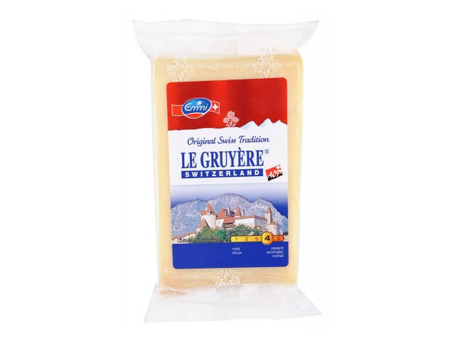 Сыр Emmi Le Gruyere (Эмми Грюйер Швейцарский) 49% 0,2кг