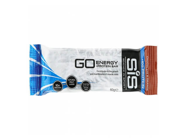 Батончик SiS углеводный с протеином GO Energy + Protein Bar вкус Chocolate Orange 60г