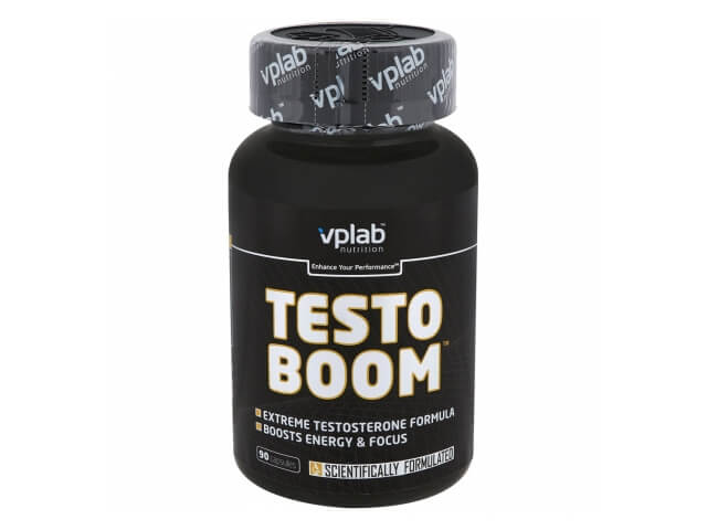 Средство для повышения тестостерона VPLAB Testoboom 90 капсул