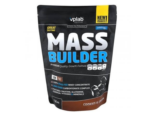 Гейнер Vplab Mass Builder печенье 1,2кг