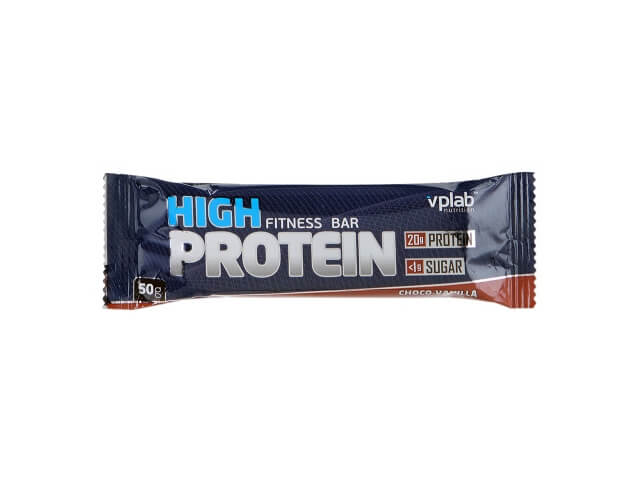 Батончик протеиновый High Protein Fitness Bar шоко-ваниль 50г