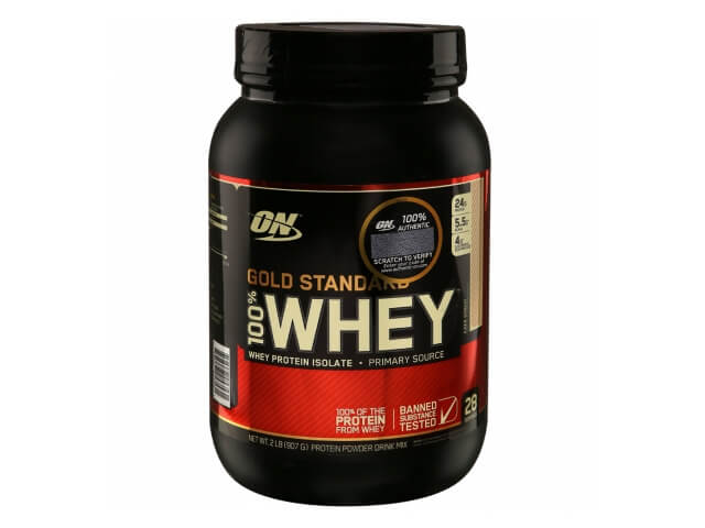 Протеин Optimum Nutrition Gold Standard 100% Whey торт 0,9кг