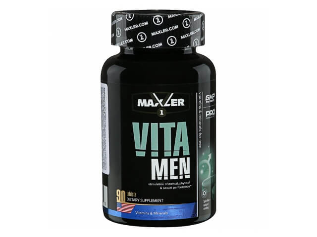 Витамины для мужчин Maxler VitaMen 90 таблеток